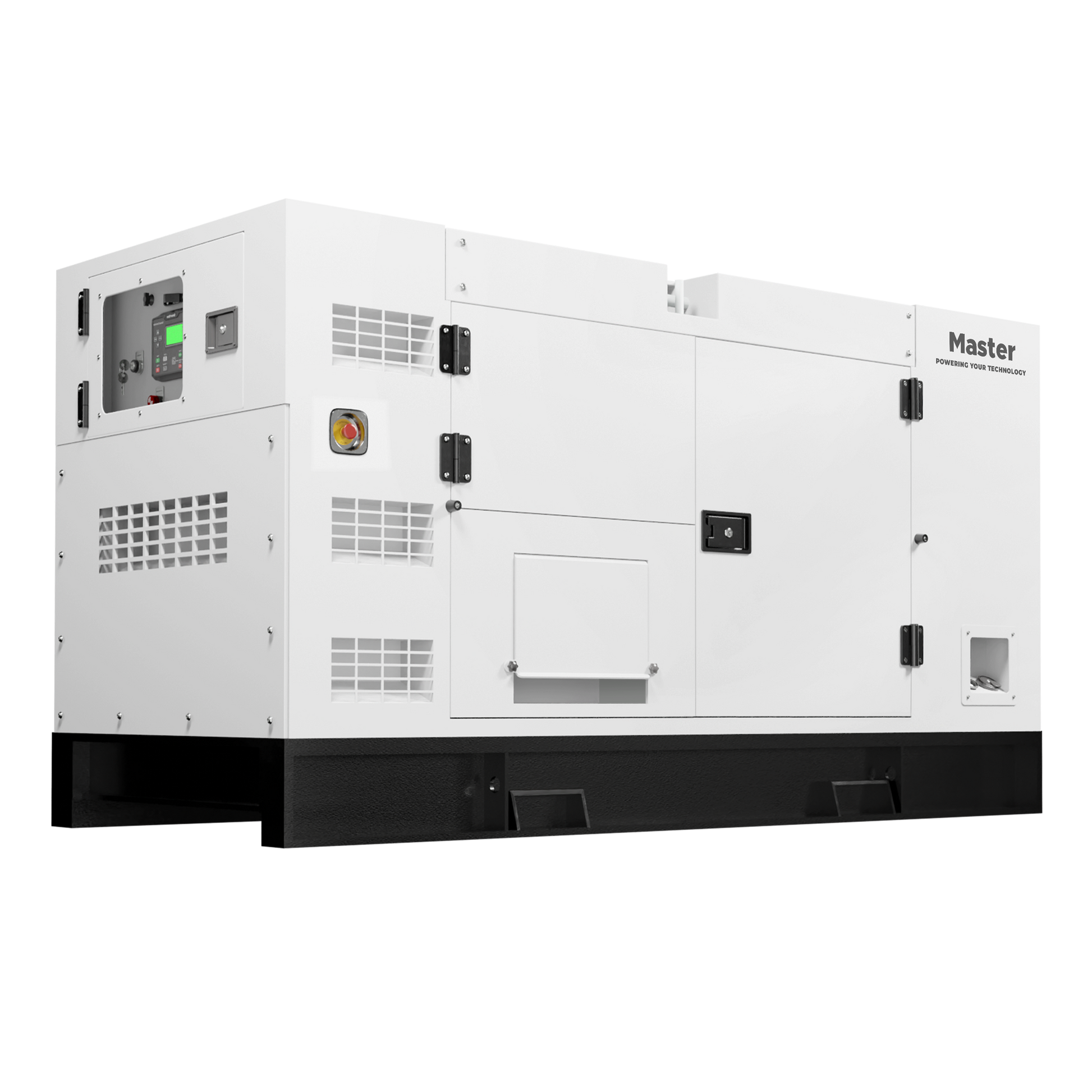Powerful diesel generator with advanced engine technology