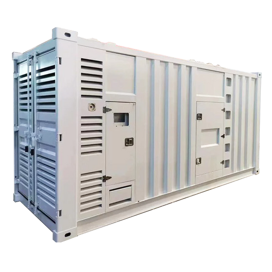 Commercial diesel generator with long service intervals