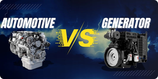 Car Engine vs Diesel Generator Engine