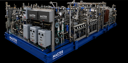 200 HP Water Lubricated Rotary Screw Compressor with Refrigerated Dryres